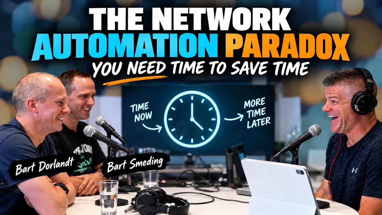 The Network Automation Paradox — You Need Time To Save Time - The Art of Network Engineering